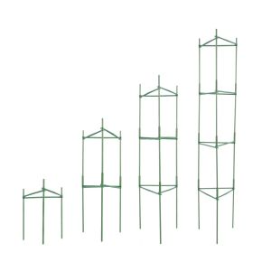 VEVOR 6 Packs Tomato Cages for Garden, 48 inch Tomato Trellis Plant Stakes Support, Stackable Tall Plant Support Cage, for Raised Garden Bed