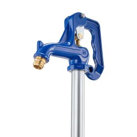 VEVOR Frost Proof Yard Hydrant, 6.22FT Freeze-Proof Outdoor Faucet with 48" Bury Depth, 3/4" NPT Pipe Connection & 3/4" NH Hose Coupling
